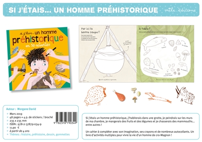 Si j'étais... un homme préhistorique : en 50 activités