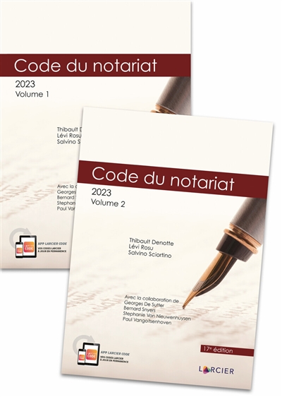 Code du notariat 2023
