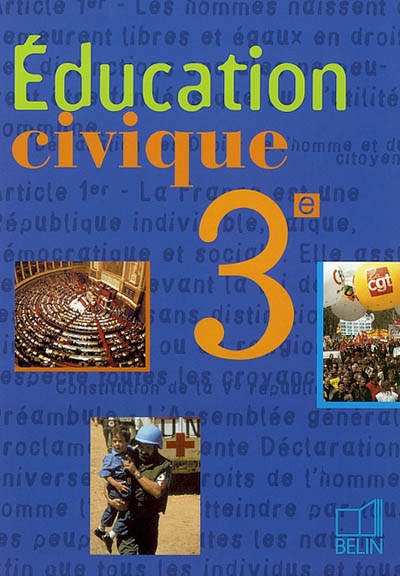 Education civique, 3e