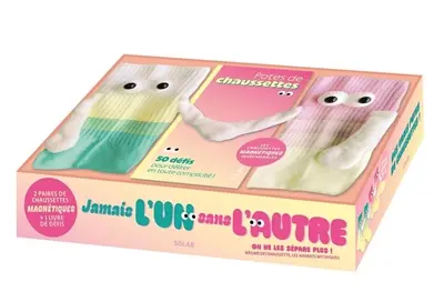 Potes de chaussettes : jamais l'un sans l'autre : on ne les sépare plus !