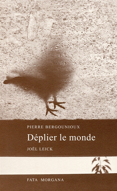 Déplier le monde