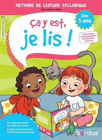 Ca y est, je lis ! : méthode de lecture syllabique : dès 5 ans