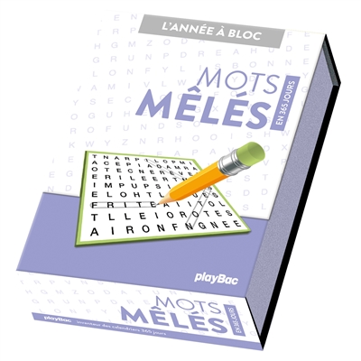 Mots mêlés en 365 jours