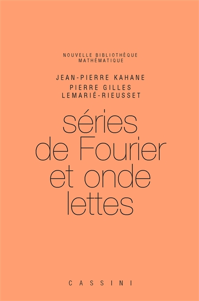 Séries de Fourier et ondelettes