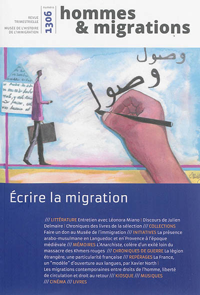 Hommes & migrations, n° 1306. Ecrire la migration