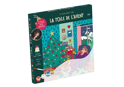 La toile de l'Avent : 24 jours avant Noël