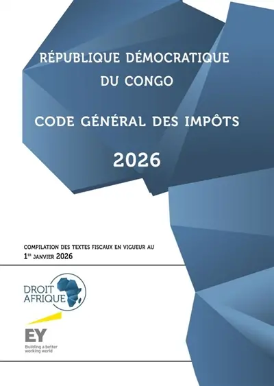 RDC : Code général des impôts 2026