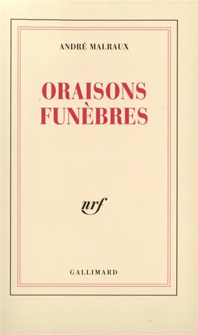 Oraisons funèbres