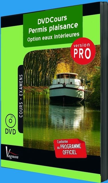 DVD permis plaisance, option eaux intérieures