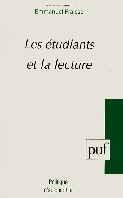 Les Etudiants et la lecture