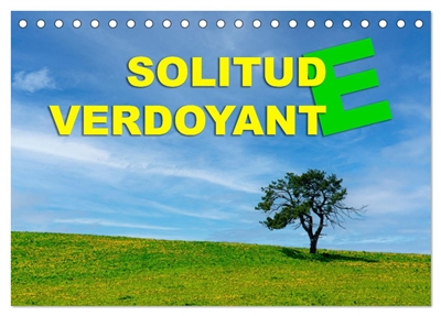 Solitude verdoyante (Calendrier de bureau 2026 DIN A5 vertical), CALVENDO calendrier mensuel : Arbres seuls dans la campagne en toutes saisons