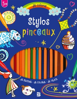 Stylos pinceaux : je dessine, je colorie, je trace