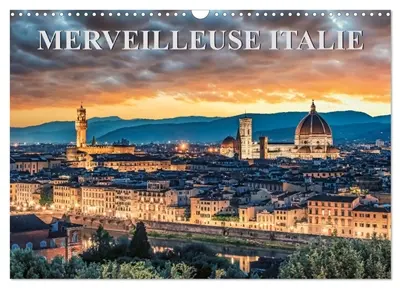 Merveilleuse Italie (Calendrier mural 2026 DIN A3 vertical), CALVENDO calendrier mensuel : Balade en Italie