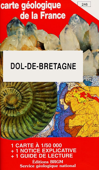 Dol-de-Bretagne : carte géologique de la France à 1/50 000, 246