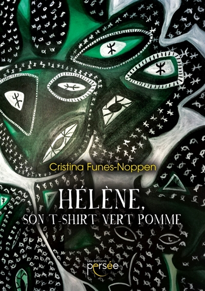 Hélène, son t-shirt vert pomme