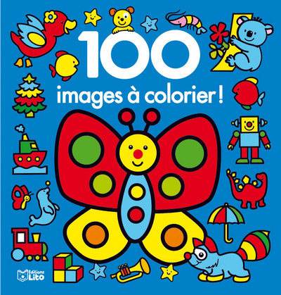 Le papillon : 100 images à colorier