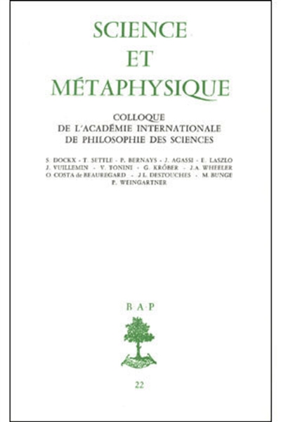 Science et métaphysique : Actes du colloque