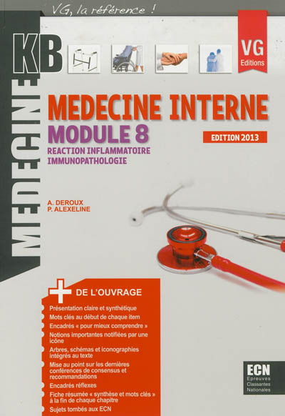 Médecine interne : module 8 : réaction inflammatoire, immunopathologie