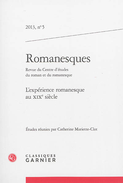 Romanesques, n° 5....