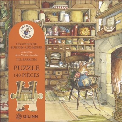 Les souris du Buisson-aux-mûres, Brambly Hedge : la réserve de la Vieille-Souche : puzzle 140 pièces