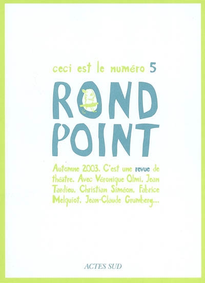 Rond-Point, n° 5