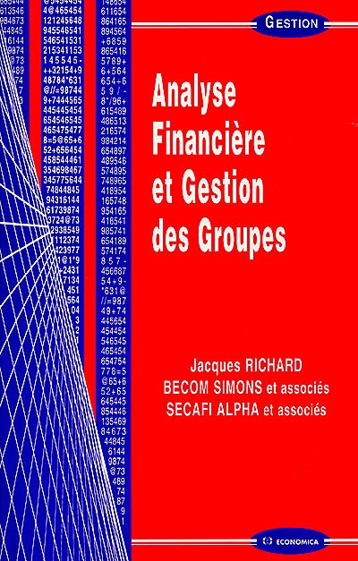 Analyse financière et gestion des groupes