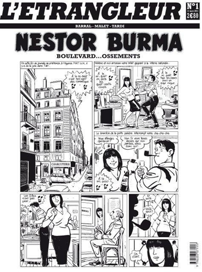 Etrangleur, Nestor Burma (L'), n° 1. Boulevard... ossements : 1re partie