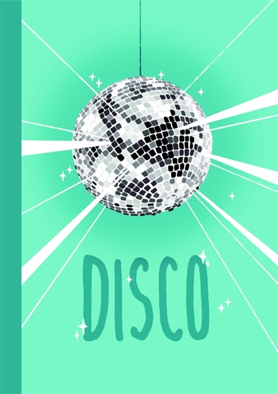Carnet Disco Ciel turquoise