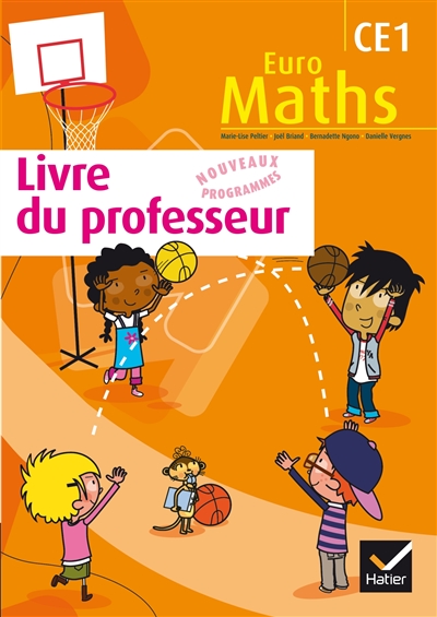 Euro maths, CE1 : livre du professeur