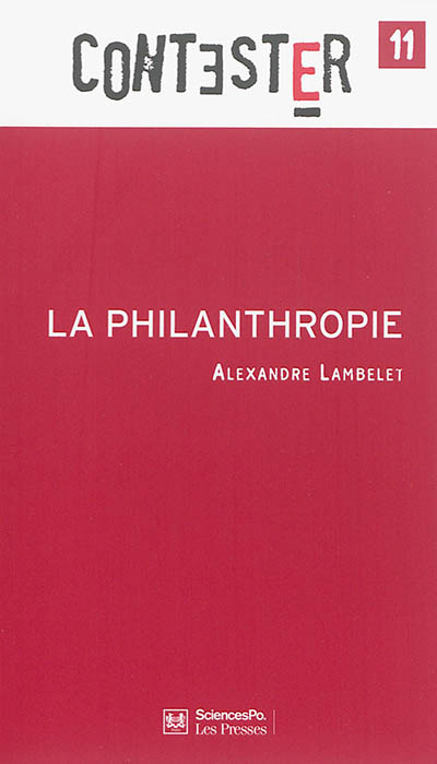 La philanthropie