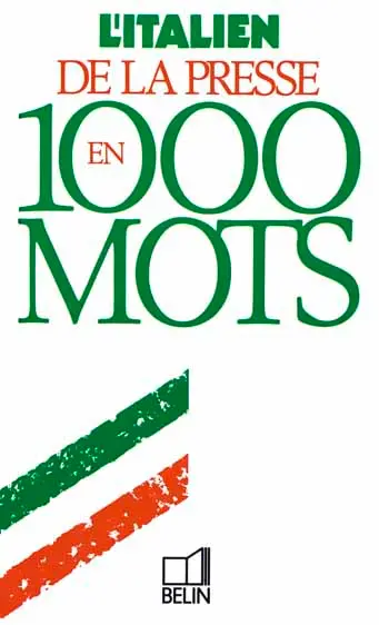 L'Italien de la presse