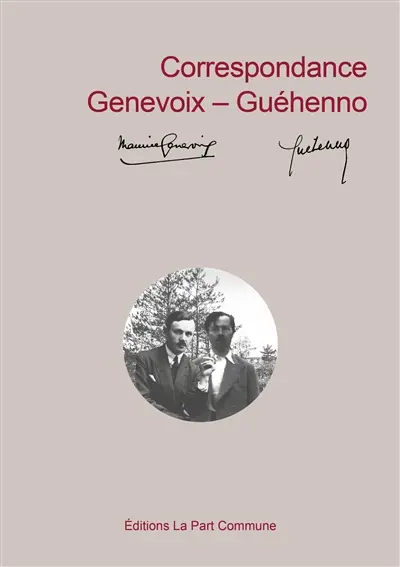 Correspondance Genevoix-Guéhenno