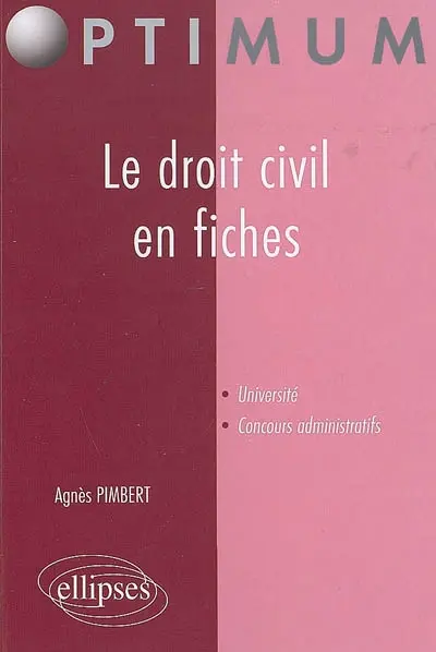 Le droit civil en fiches