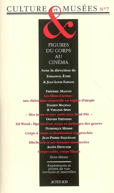 Culture & musées, n° 7. Figures du corps au cinéma : body is comedy