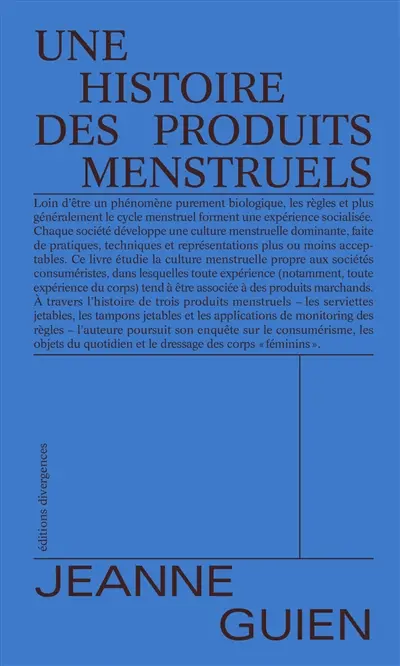 Une histoire des produits menstruels