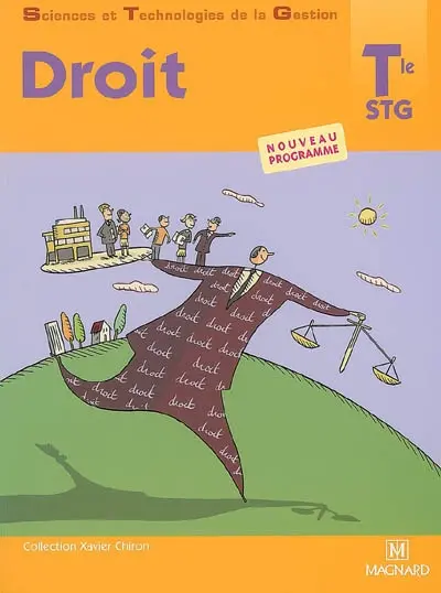 Droit terminale STG : nouveau programme