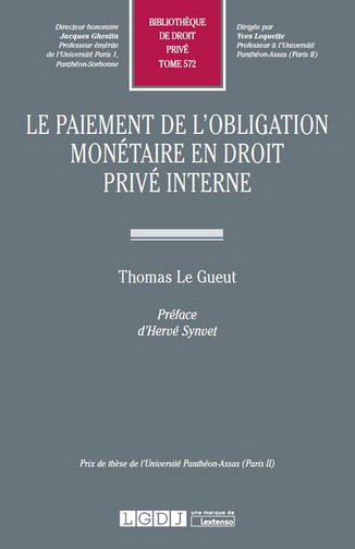 Le paiement de l'obligation...
