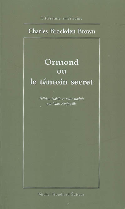 Ormond ou Le témoin secret