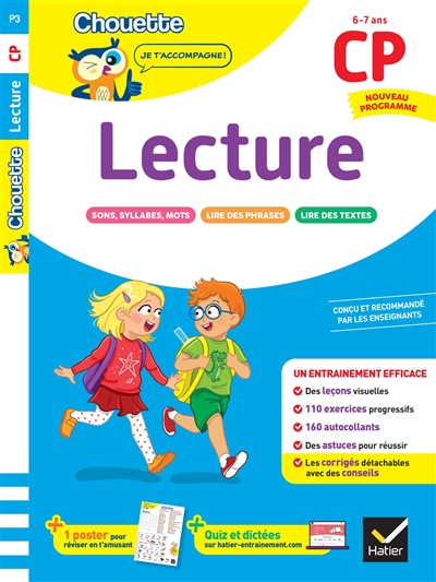 Lecture CP, 6-7 ans : conforme au programme