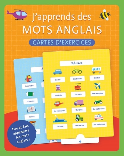 J'apprends des mots anglais...