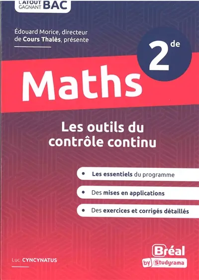 Maths 2de : les outils du contrôle continu