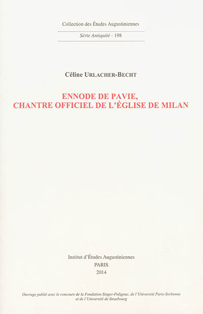 Ennode de Pavie, chantre officiel de l'église de Milan