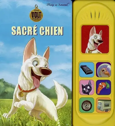 Sacré chien : livre musical 7 sons