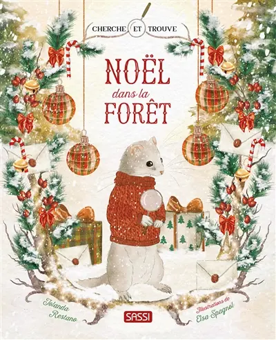Noël dans la forêt : cherche et trouve