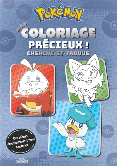 Pokémon : Mon coloriage précieux cherche-et-trouve