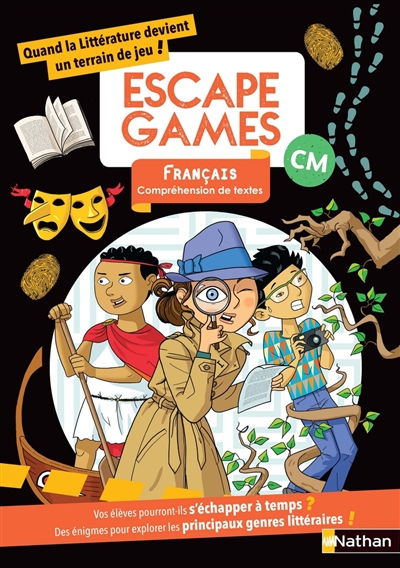 Escape games français CM : compréhension de textes