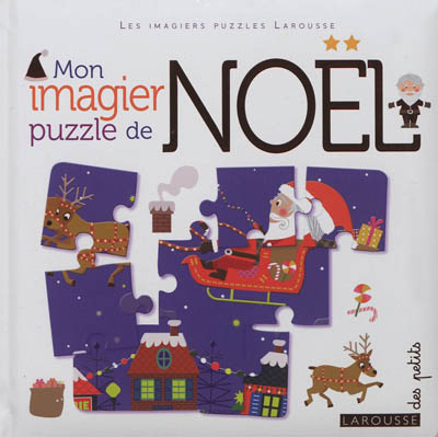 Mon imagier puzzle de Noël