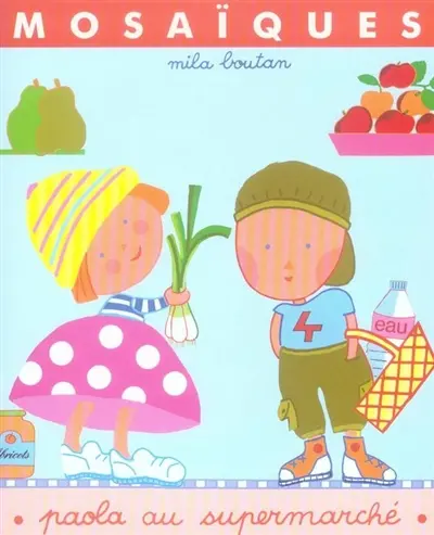 Paola au supermarché : mosaïques