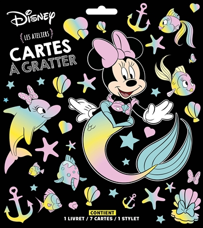 Disney : cartes à gratter : Minnie