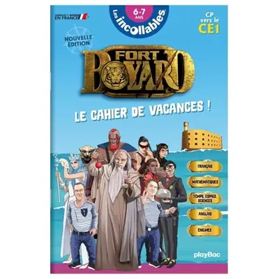 Fort Boyard, CP vers le CE1, 6-7 ans : le cahier de vacances !